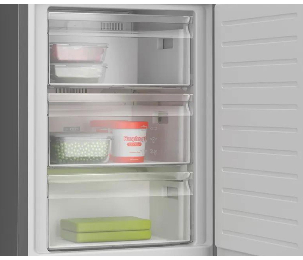 Lodówka Bosch KGN39OCAF PerfectFit No Frost 203cm Ciemny Inox Klasa A 29dB 363L - 1343494 - zdjęcie 9